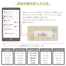 画像をギャラリービューアに読み込む, ケース文字入れ書体一覧