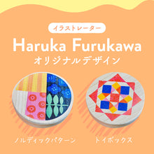 画像をギャラリービューアに読み込む, イラストレーターHarukaFurukawaによるデザイン