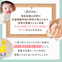 画像をギャラリービューアに読み込む, 大人気商品♪『丸型乳歯ケース 名入れなしタイプ』