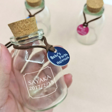 画像をギャラリービューアに読み込む, 赤ちゃんの時の髪の毛を大切に...『産毛ケース瓶」